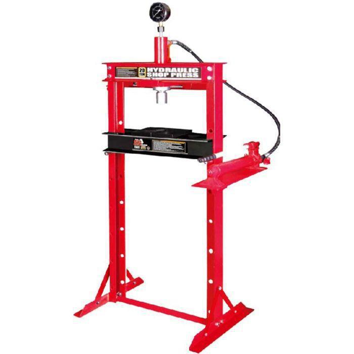 Прес підлоговий із манометром гідравлічний 20 т TORIN TY20005, фото 1