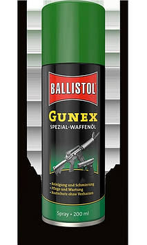 Масло збройне Klever Ballistol Gunex Spray 200 ml (22205)
