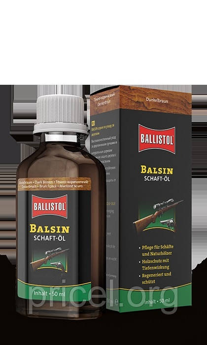 Засіб для оброблення дерева Klever Ballistol Balsin 50 ml (темно-коричневий) (23152)