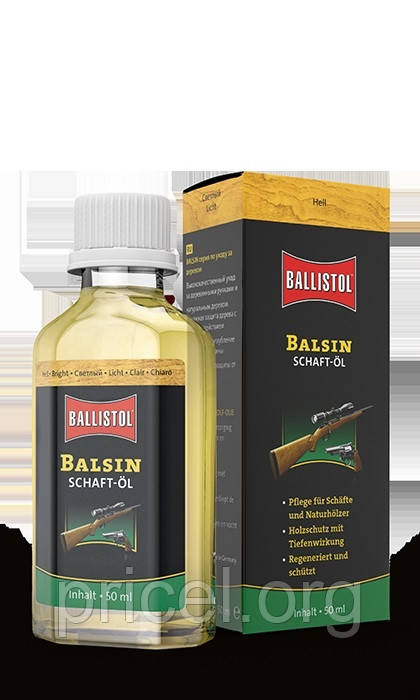 Засіб для оброблення дерева Klever Ballistol Balsin 50 ml (світло-коричневе) (23032)