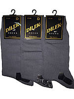 Шкарпетки чоловічі бавовна без шва Dilek 41-44 т.сірі