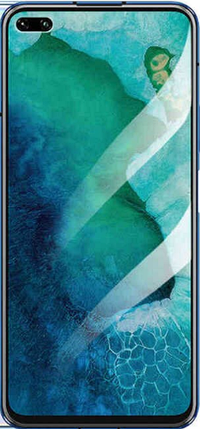 Гідрогелева захисна плівка на HUAWEI Honor V30 Pro на весь екран прозора, фото 1