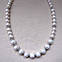 Кольє, сережки "Гальтония" - великий натуральний перли, фото 2
