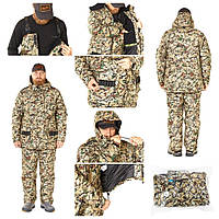 Костюм зимний для охоты и рыбалки Norfin Hunting Trapper Wind -20° р.2XL (714105-XXL), Охотничий костюм Норфин