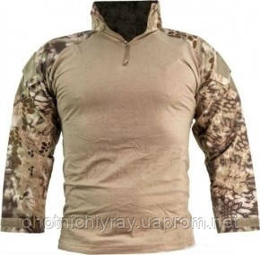 Рубашкa Skif Tac AOR shirt w/o elbow. Розмір — S. Колір — Kryptek Khaki (AOR-KKH-S)