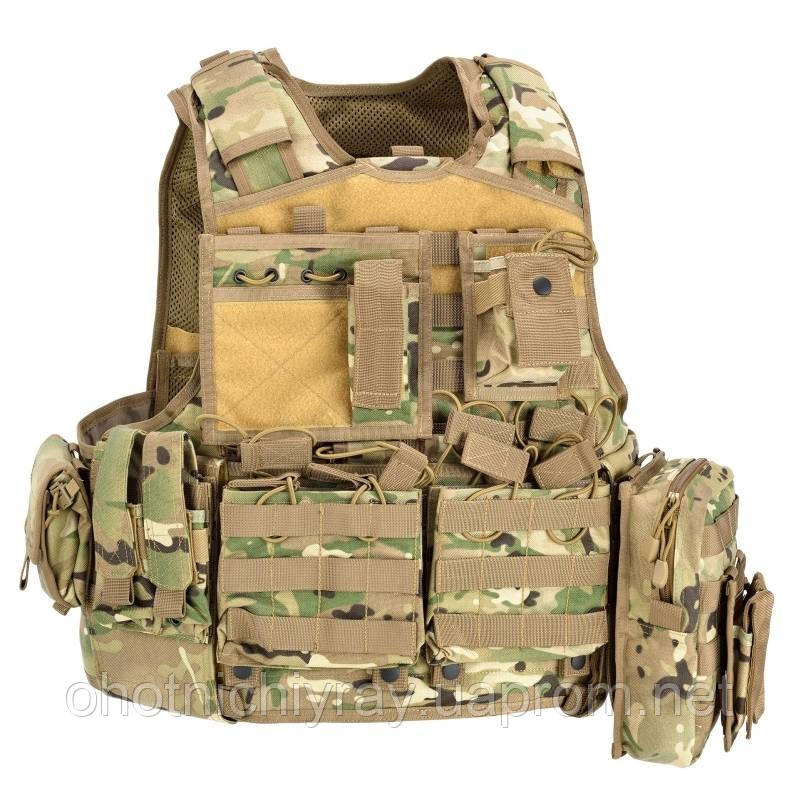 Жилет тактичний Defcon 5 ARMOUR CARRIER VEST ц:мультикам (D5-BAV06 MC)