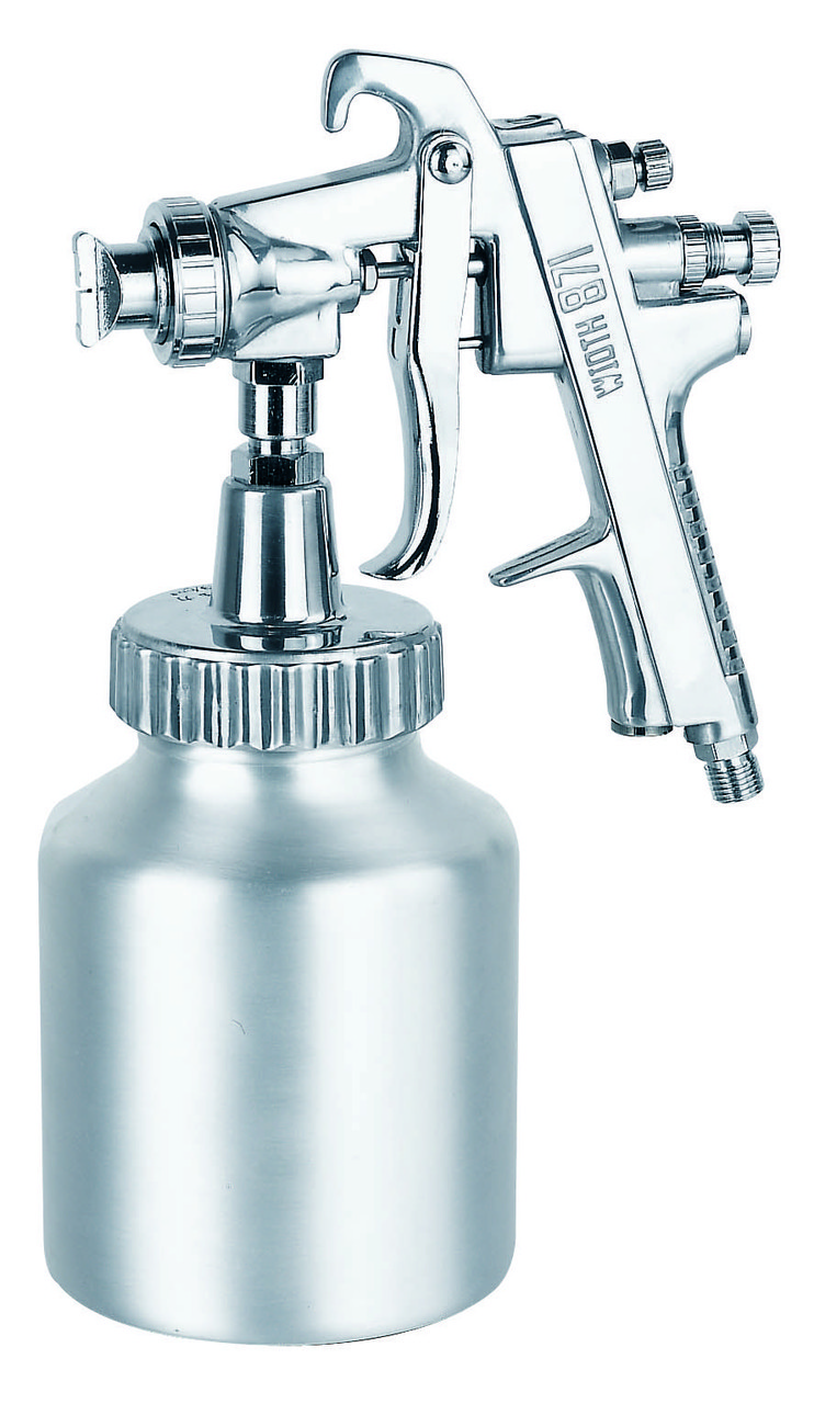 Краскопульт с нижним бачком HP 2,5мм AUARITA W-871-2.5, фото 1