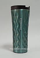 Термокружка 500 мл Starbucks Старбакс Diamond блакитна термочашка термочашку