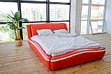 М'яка двоспальне ліжко "Лотос" з підйомним механізмом 160*200, фото 4