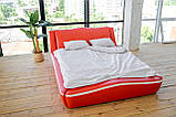 М'яка двоспальне ліжко "Лотос" з підйомним механізмом 160*200, фото 7