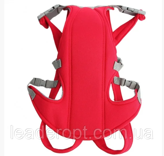 ОПТ Слінг-рюкзак для перенесення дитини Baby Carriers рюкзак-кенгуру сумка кенгуру від 3 до 12 місяців червоний