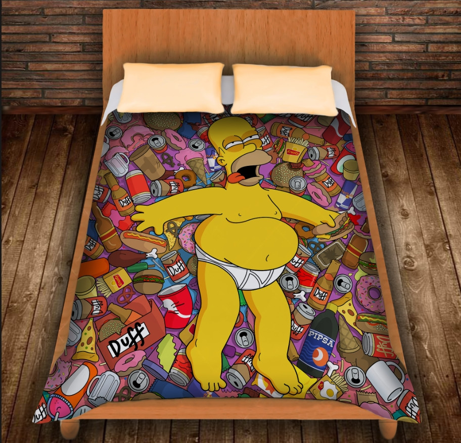 Плед з 3D принтом-Homer Simpson/ ГОМЕР Сімпсон
