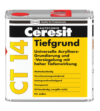 Лак для промислових бетонних підлог з топінгом Ceresit CT 14 5л