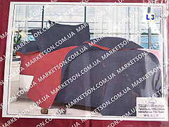 Двоспальне постільна білизна 180*220.Сатин. Подарункова упаковка., фото 4