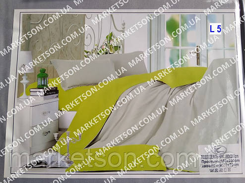 Постільна білизна Євророзмір 200*230.Сатин. Подарункове паковання., фото 1