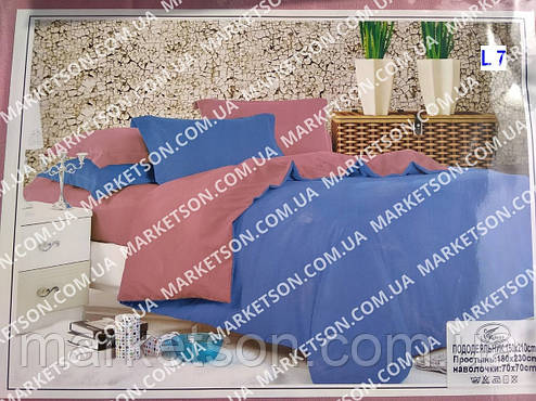 Постільна білизна Євророзмір 200*230.Сатин. Подарункове паковання., фото 1