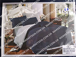 Постільна білизна Євророзмір 200*230.Сатин. Подарункове паковання., фото 3