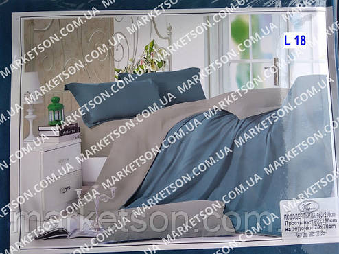 Постільна білизна Євророзмір 200*230.Сатин. Подарункове паковання., фото 1