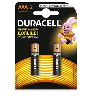 Батарейка Duracell LR3 (ААА) 2 штуки