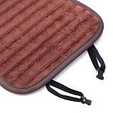 Накидки на сидіння алькантара Коричневі Повний комплект Elegant 700 115, фото 6