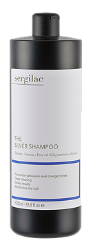 Шампунь для нейтралізації жовтого пігменту Sergilac, 1000 мл (serg0466)