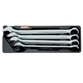 Набір ріжково-накидних ключів 27-32 мм 4 од. (у ложементі) TOPTUL GAAT0404
