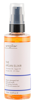 Еліксир для волосся з аргановою олією Sergilac, 100 мл (serg0299)