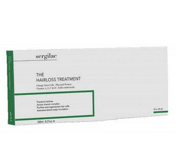 Ампули проти випадіння волосся Sergilac, 12 шт.*10 мл (serg1002)