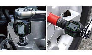 Адаптер динамометричний цифровий двосторонньої дії TOPTUL 1/4" 6-30Nm DTA-030N, фото 2