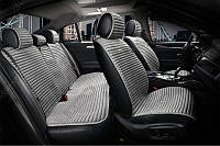 Накидки на сиденья авто Elegant 700 113 (комплект серый)