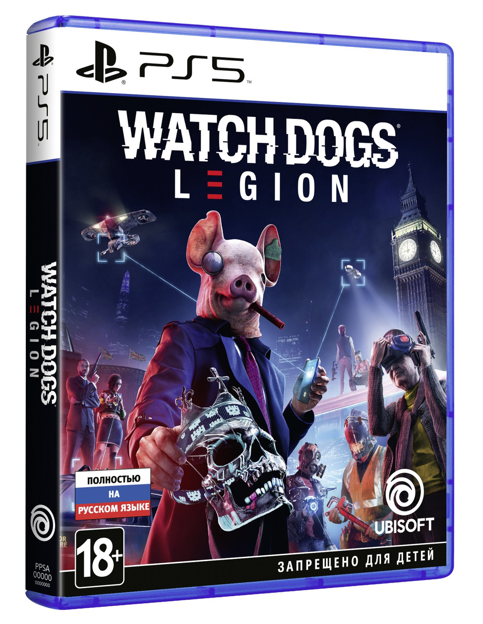 Диск з грою Watch Dogs Legion [Blu-Ray диск] (PS5), фото 1