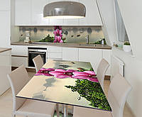 Наклейка 3Д виниловая на стол Zatarga «Тайланд» 600х1200 мм для домов, квартир, столов, кофейн, кафе