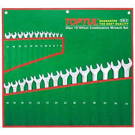 Набір ключів комбінованих 26 шт 6-32 мм TOPTUL GAAA2604