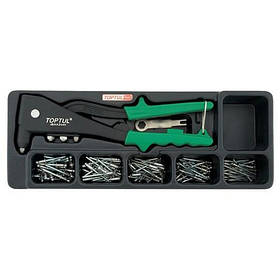 Заклепник з набором заклепок (у ложементі) TOPTUL GAAT0101