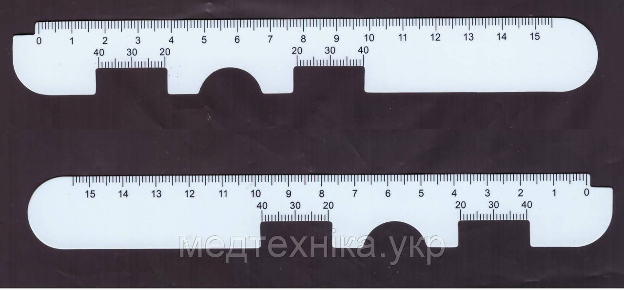 Лінійка — пупіллометр PDR01 для підбору окулярів