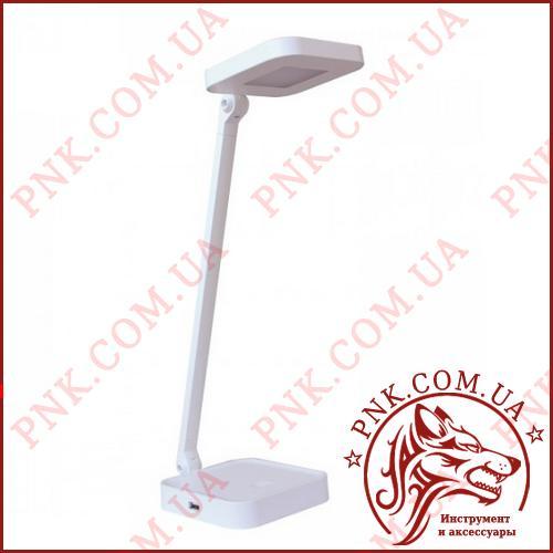 Лампа светильник настольный LED 8W сенсор, диммер, уровни яркости, USB TL-08W белый - фото 1 - id-p1194887217