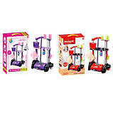 Набір для прибирання 0366A-0368A візок, щітки, совок 13 предметів 2 кольори, фото 2