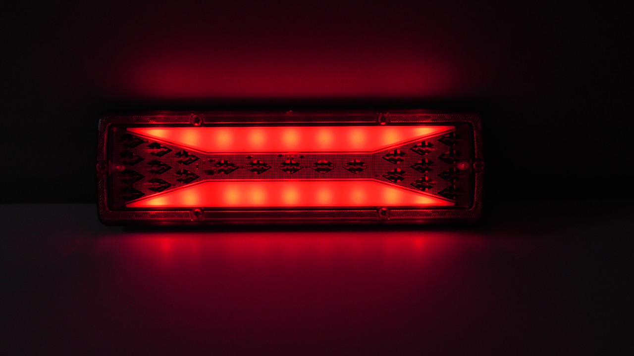 Світлодіодні LED стопи для тюнінг ВАЗ 2101 ліхтарі ГАЗель задні стопи на причіп, код товару 10867