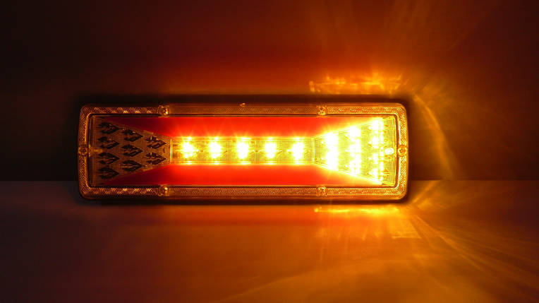 Комплект універсальних світлодіодних ліхтарів LED 12V, фото 1