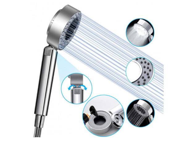 Двостороння душова лійка Multifunctional Faucet, 3 режими поливання, фото 1