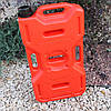 Плоска пластикова експедиційна каністра 10 літрів (Червона), фото 8