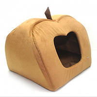 БУДКА ЯБЛОКО ДЛЯ КОТІВ І СОБАК МРІЯ КОРІЧНИЙ No2 440*440*410