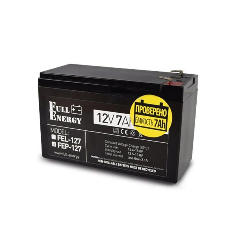 Акумуляторна батарея Full Energy FEP-127 12 V 7 AH (FEP-127) AGM