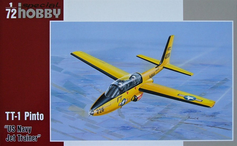 Пластикова модель 1/72 Special hobby 72206 Американський навчальний літак TT-1 Pinto 'US Navy Jet Trainer'