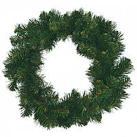 Новорічний декоративний вінок "Різдвяний", Ø 35 см без прикрас