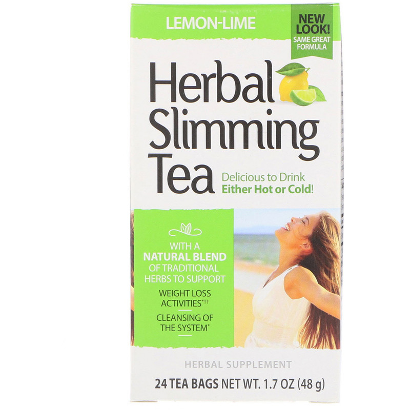 Чай Herbal Slimming Tea 21st Century 24 пакети Лимон - Лайм