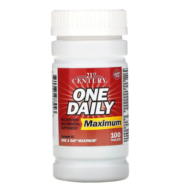 Вітаміни One Daily Maximum 21st Century 100 таблеток