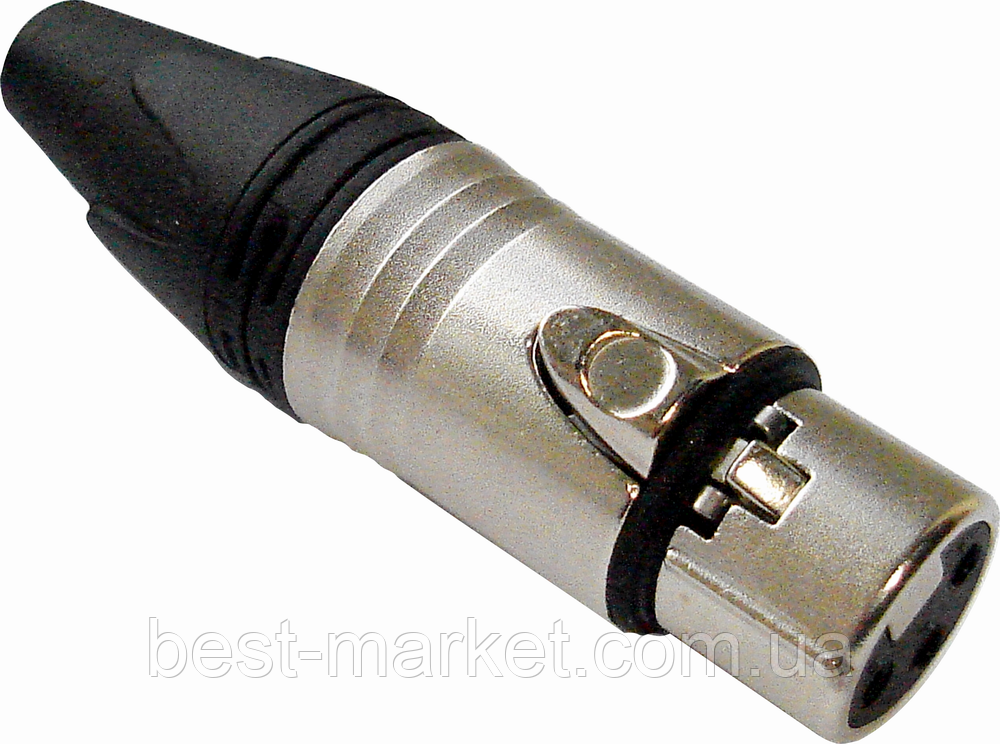 Роз'єм XLR LDI SA261 male мама 3pin, фото 1