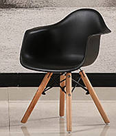 Детский стул Leon Eames kids, черный