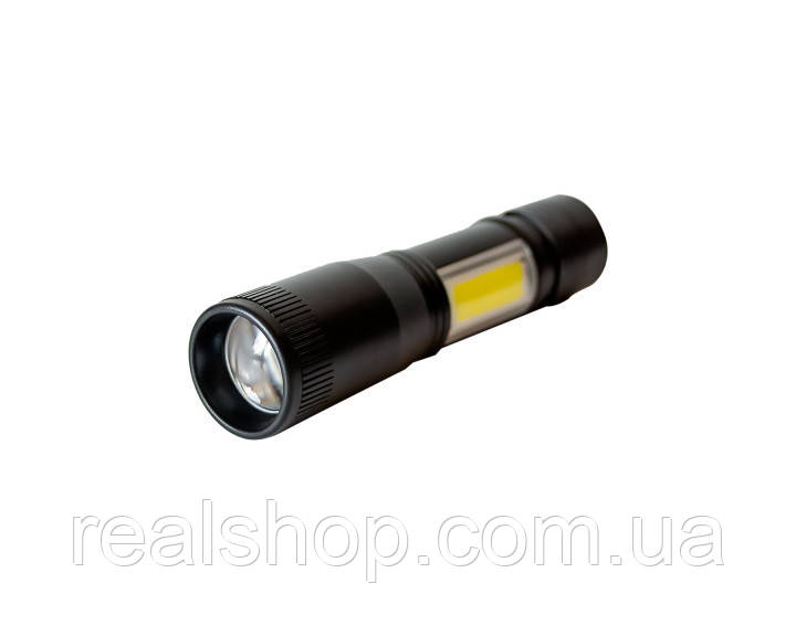 Ліхтарик металевий W542 LED COB 1 х АА (R6) 1.5 В